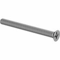 Bsc Preferred Steel Phillips Flat Head Screws M4 x 0.7 mm Thread 45 mm Long, 50PK 91420A260